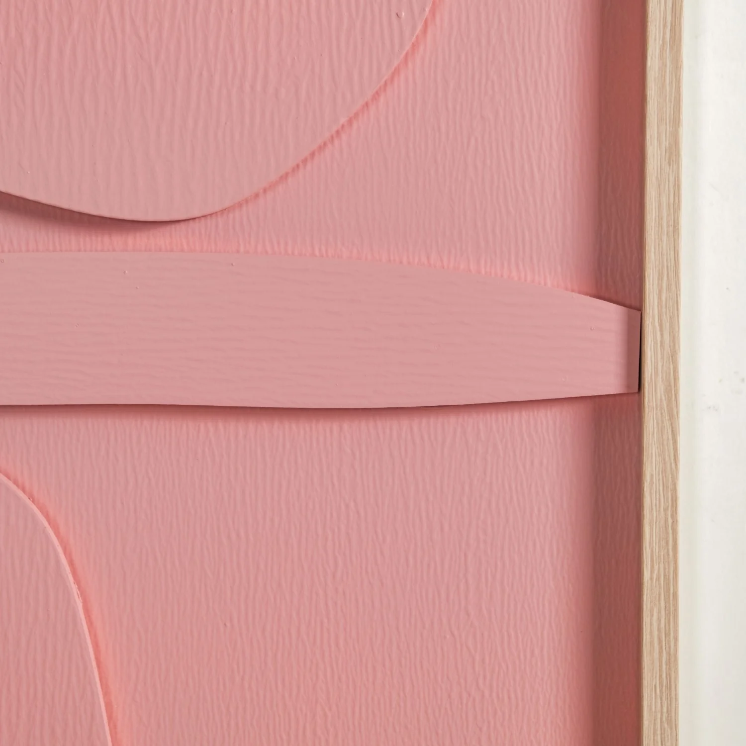 3D Abstract Wall Art Pink Set Of 2 20x16 Inch - Image 9