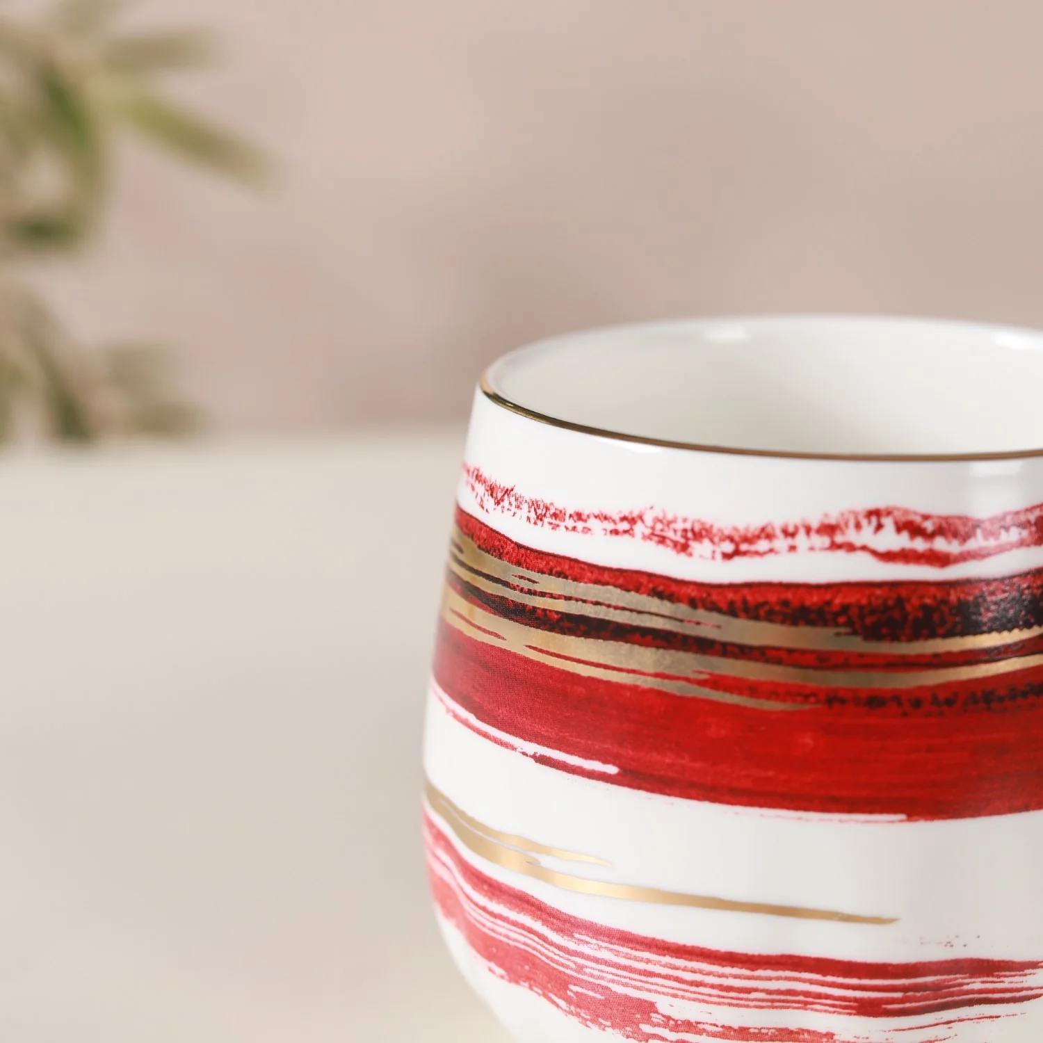 Abstract Golden Handle Cup - Image 8