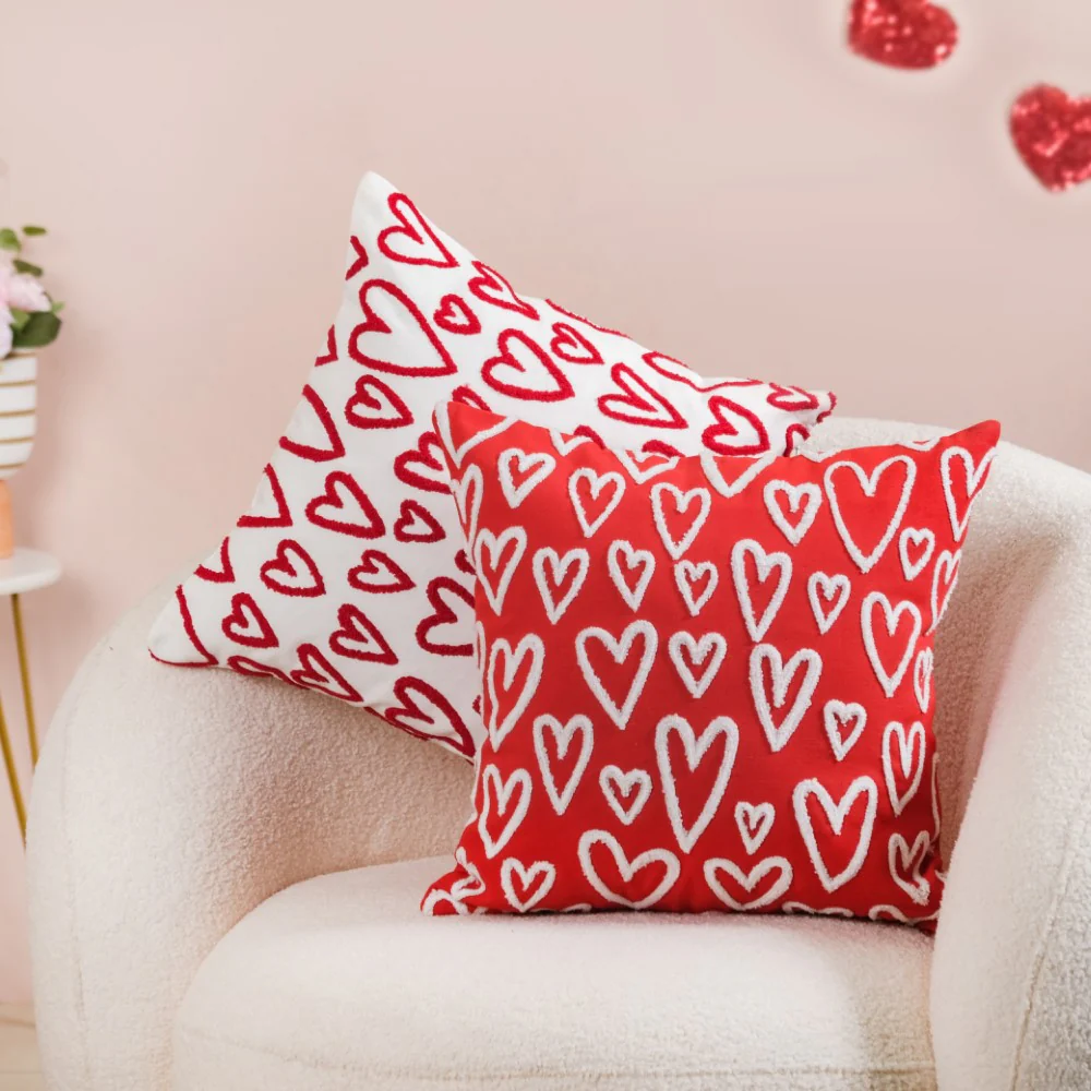 Abundant Love Cushion Case Set Of 2 16x16 Inch - Image 2