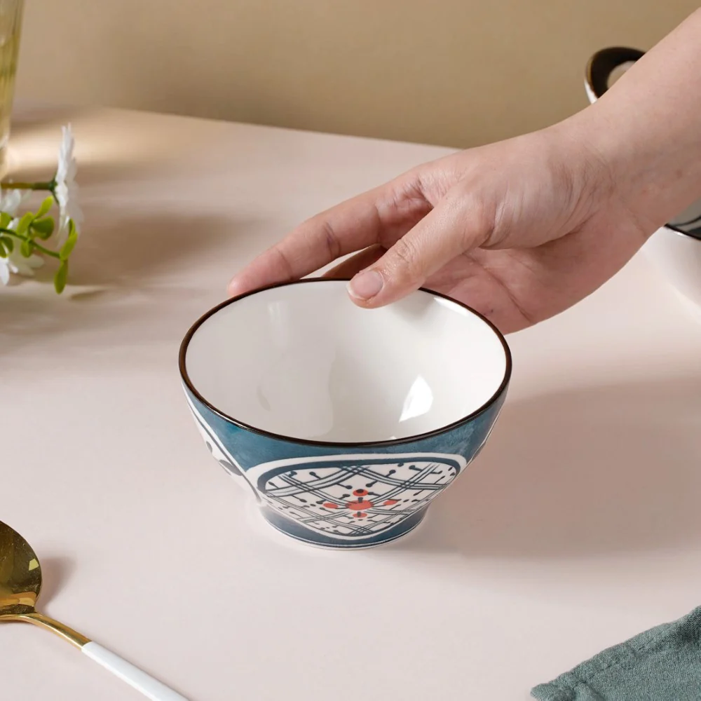 Anhui Ceramic Soup Bowl 4.5 Inch 300 ml - Image 2