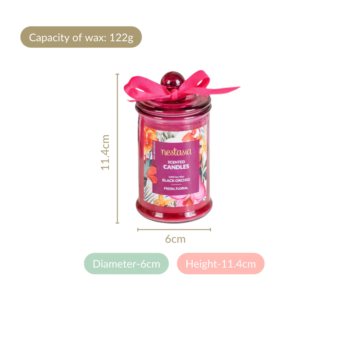 Aroma Quartet Scented Candle Set Of 4 With Gift Box - Image 4