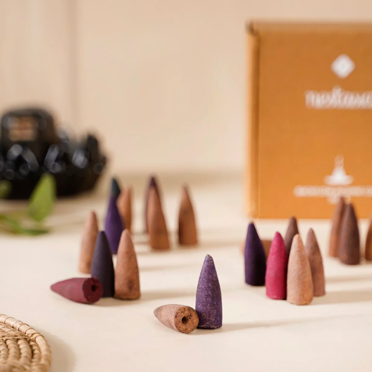 Aromatic Terracotta Incense Cones Pack Of 50 - Image 2