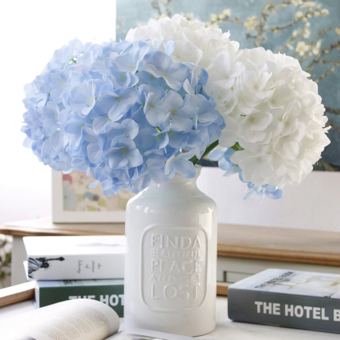 Artificial Hydrangea Pink - Image 5