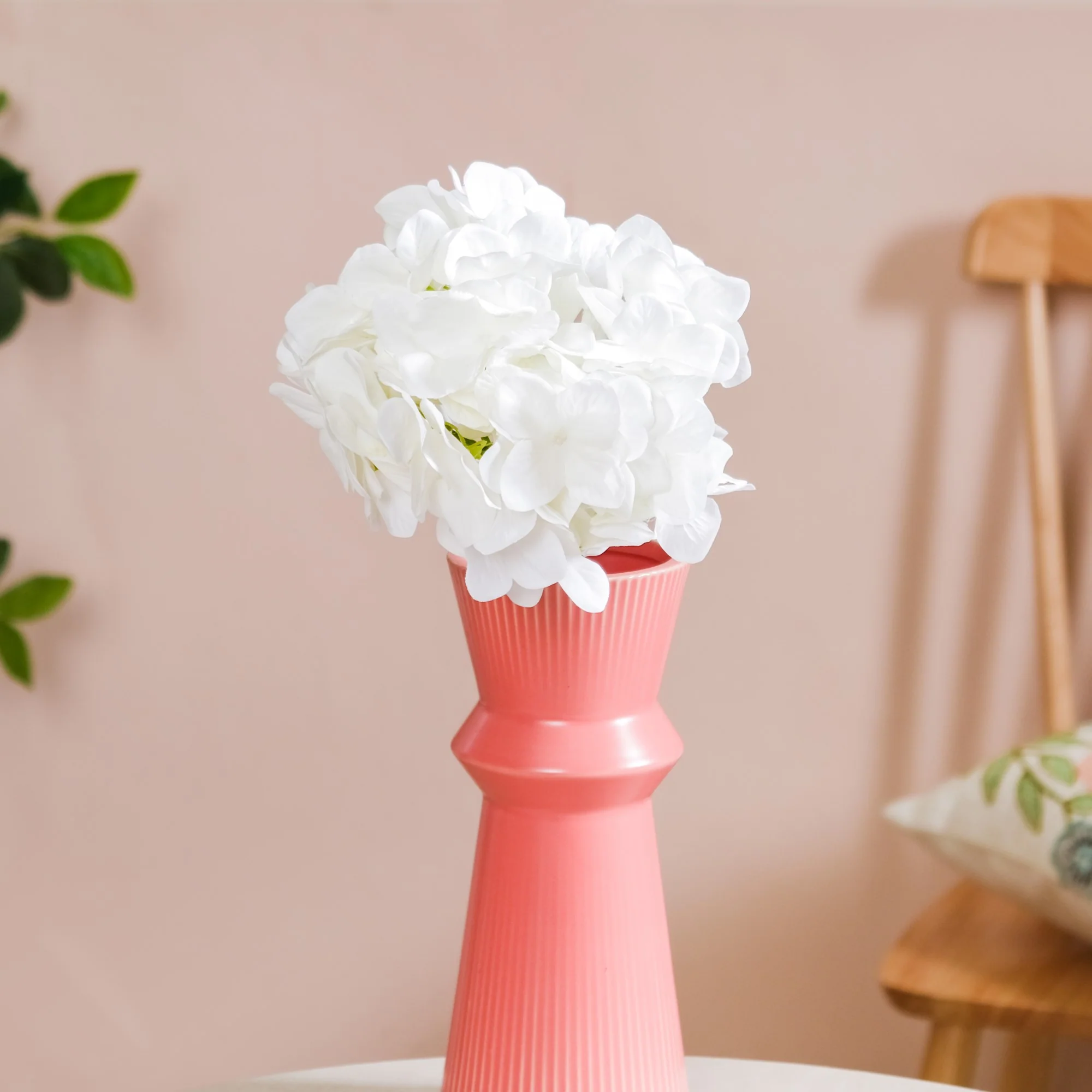 Artificial Hydrangea White - Image 5