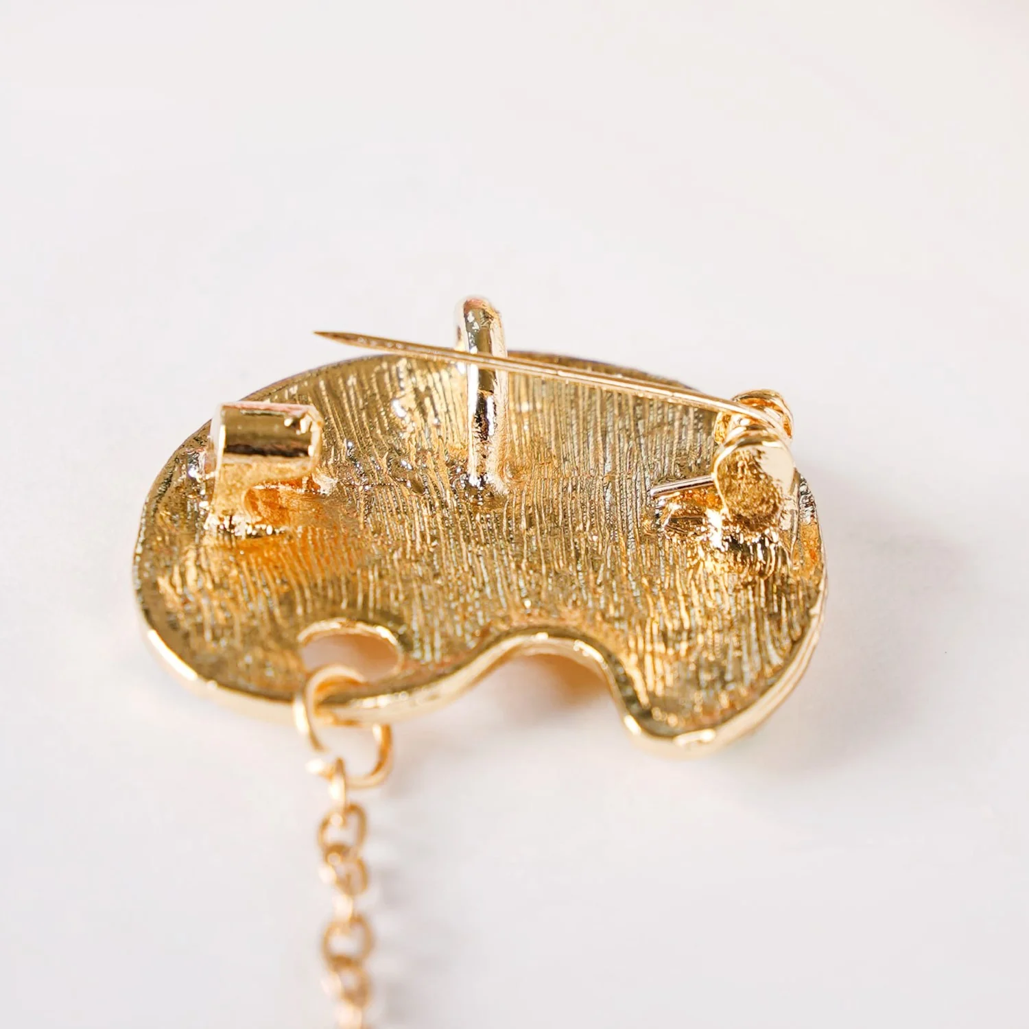Artist Paint Palette Brooch Pin - Image 8