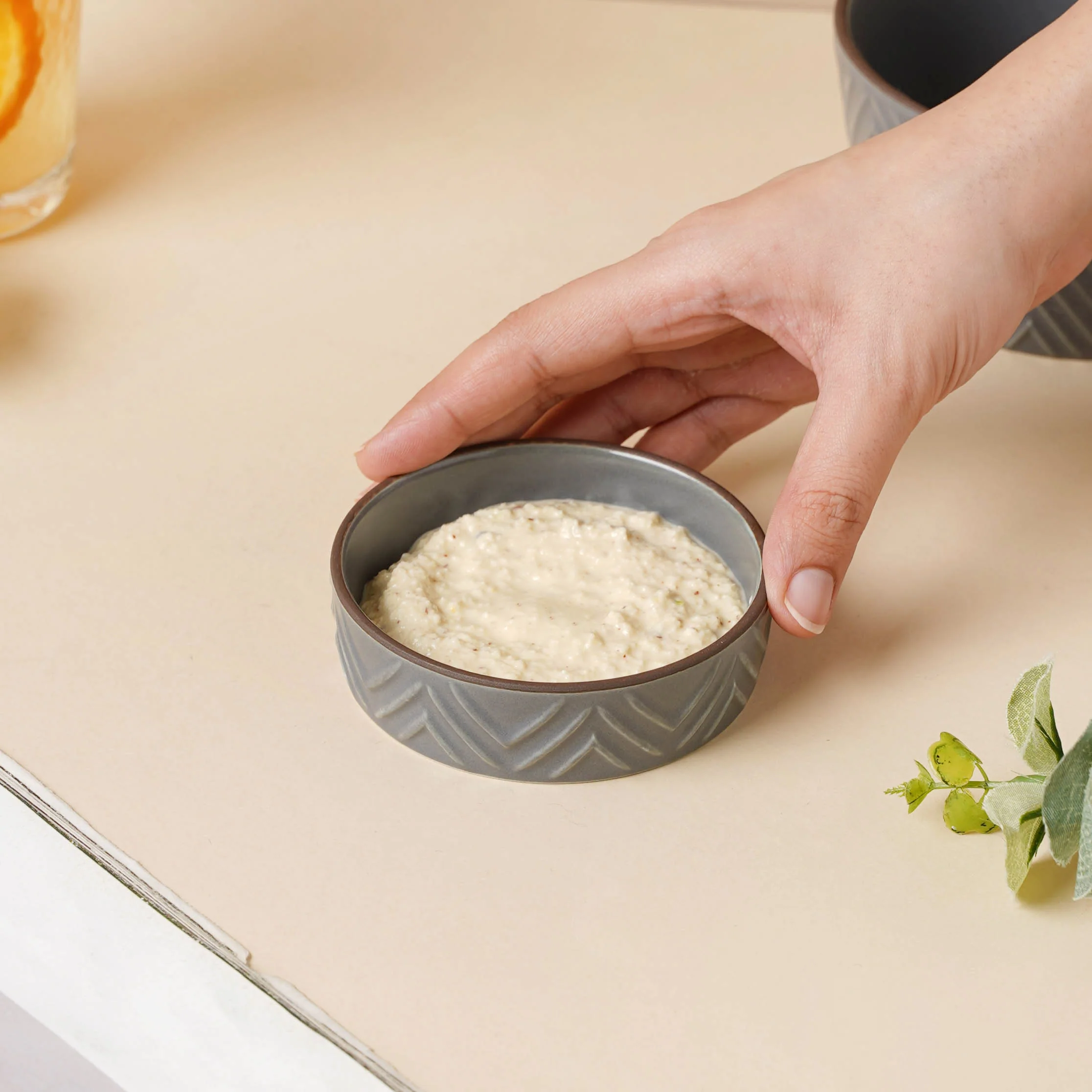 Asphalt Grey Dip Bowl - Image 5