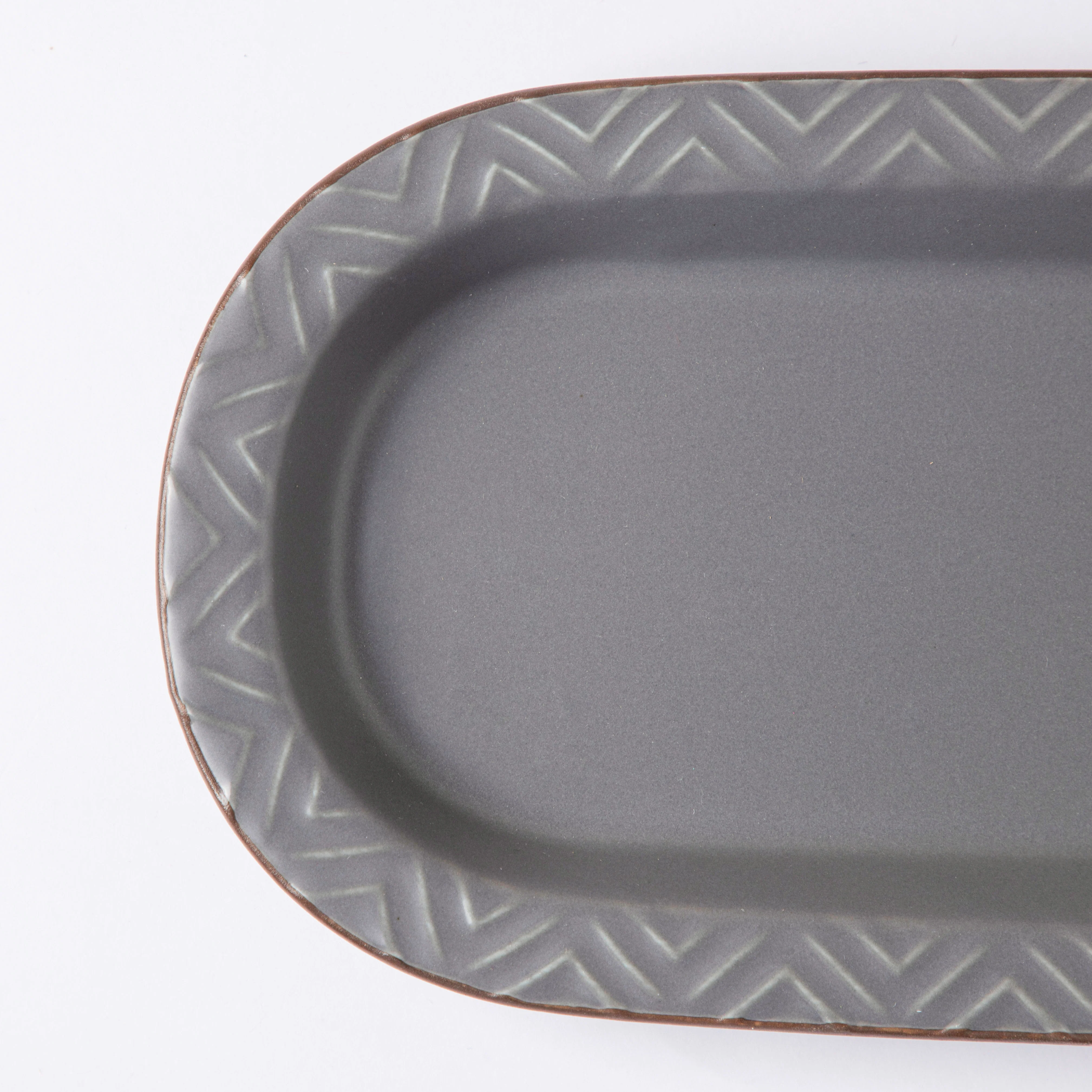 Asphalt Grey Long Plate 12 Inch - Image 4