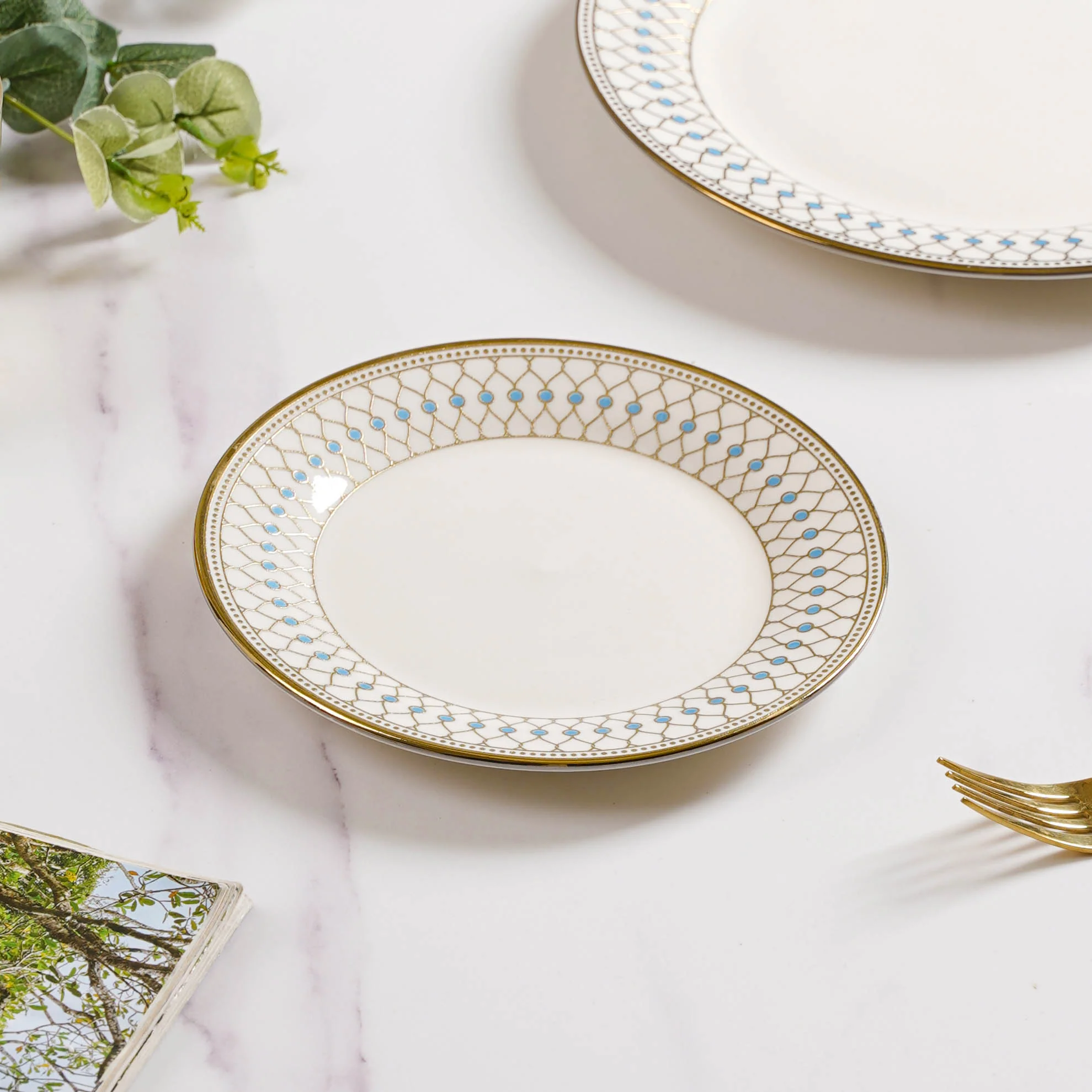 Aurelea Ceramic Snack Plate - Image 7