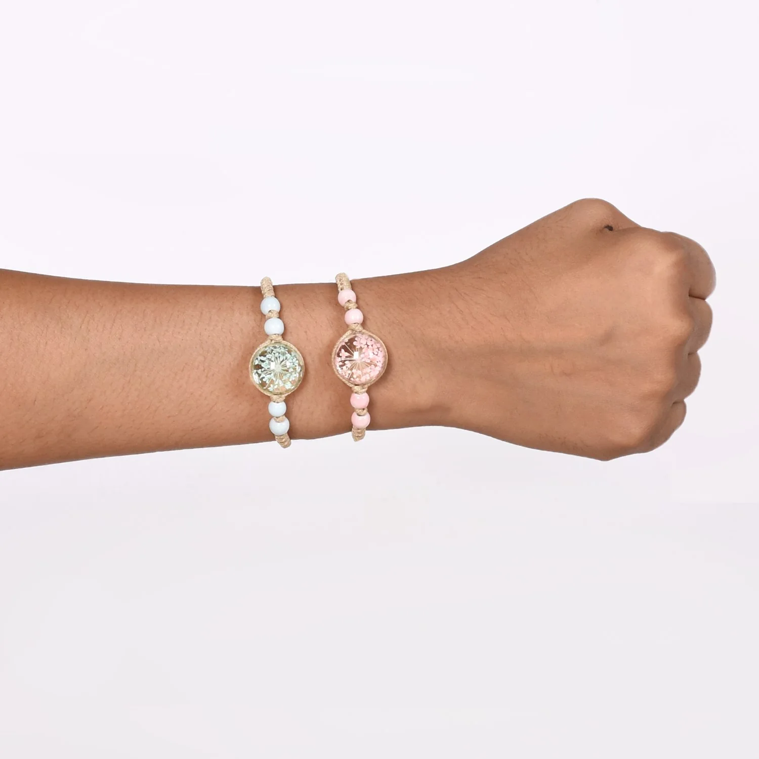 Baby's Breath Duo Bracelet Set Of 2 - Image 3
