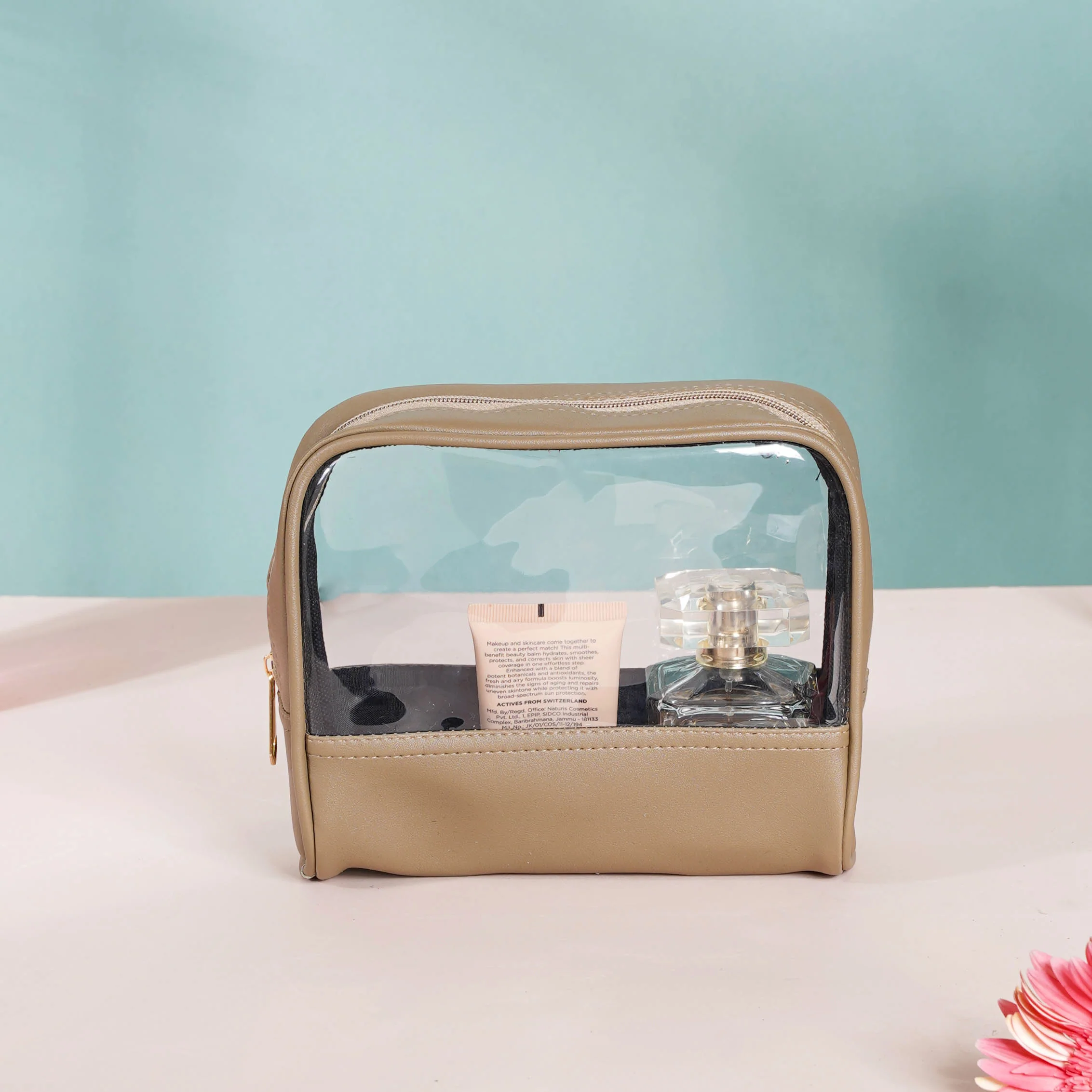 Beige Travel Kit Set of 4 - Image 12