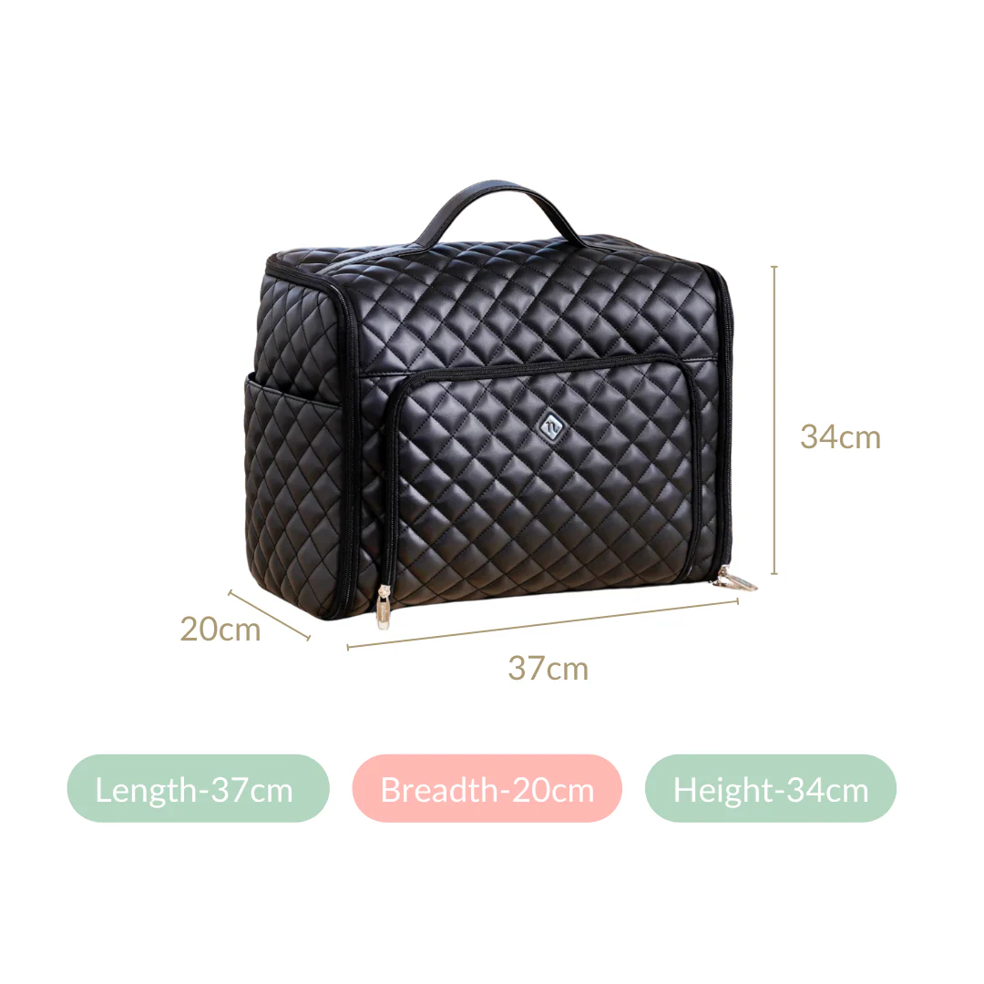 Black Carry On Travel Bag - Image 3