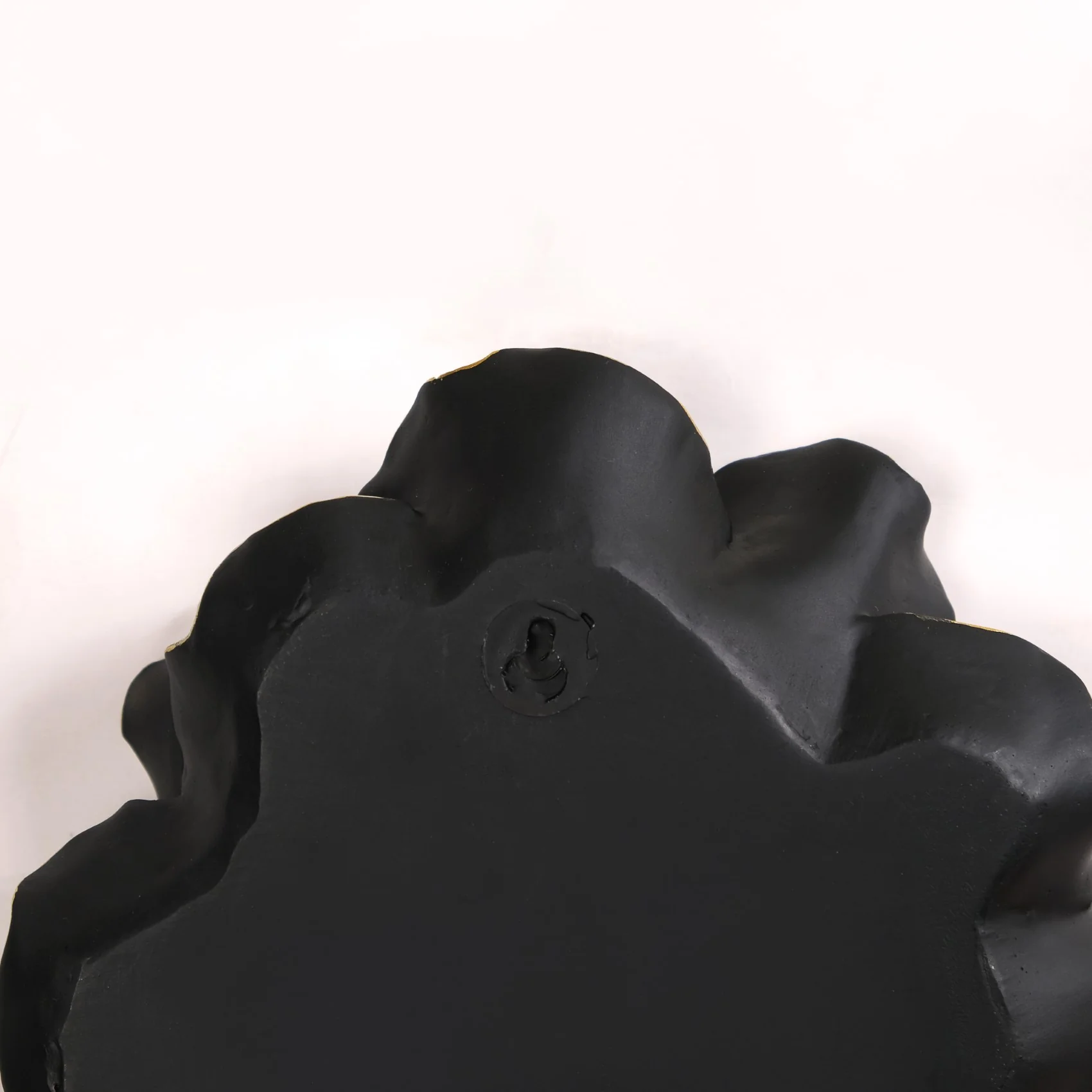 Black Gold Carnation Flower Wall Decor - Image 7