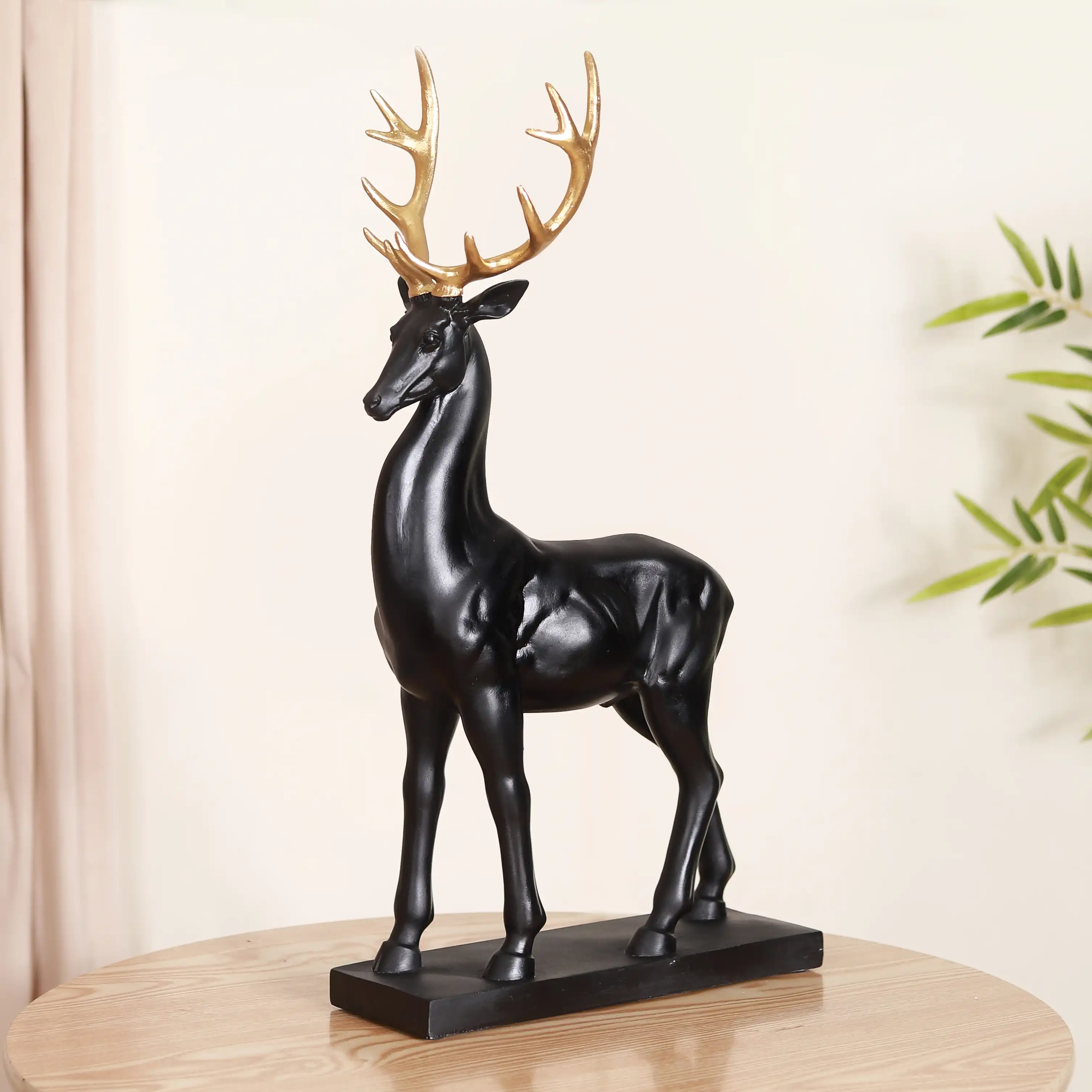 Black Reindeer Showpiece Large - Image 8