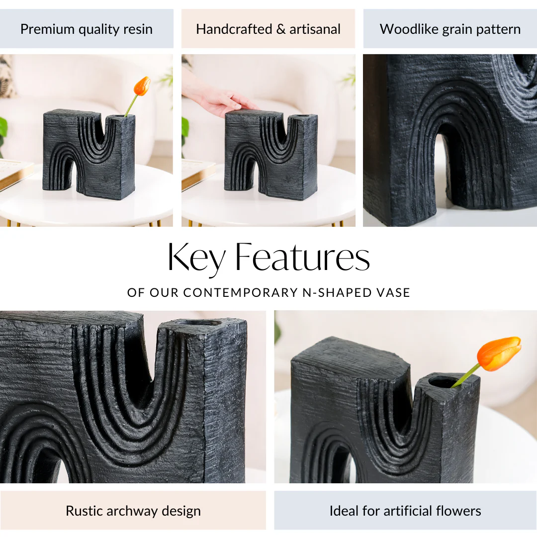 Black Valley Showpiece Vase - Image 4