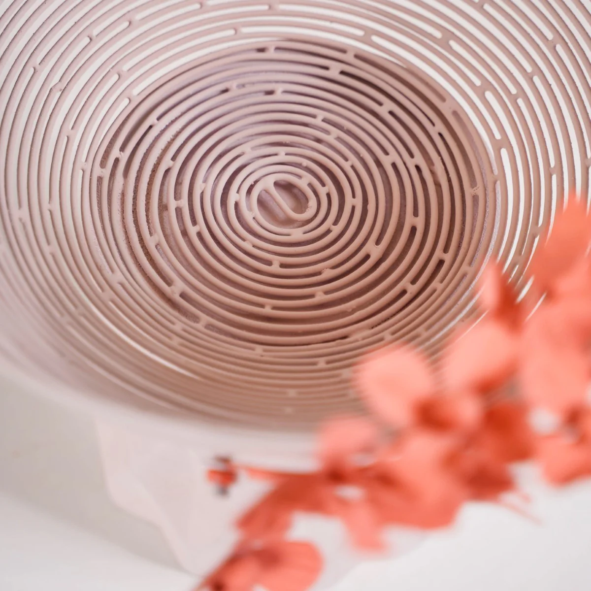 Bloom Basket Pink Pedestal Decorative Bowl - Image 6
