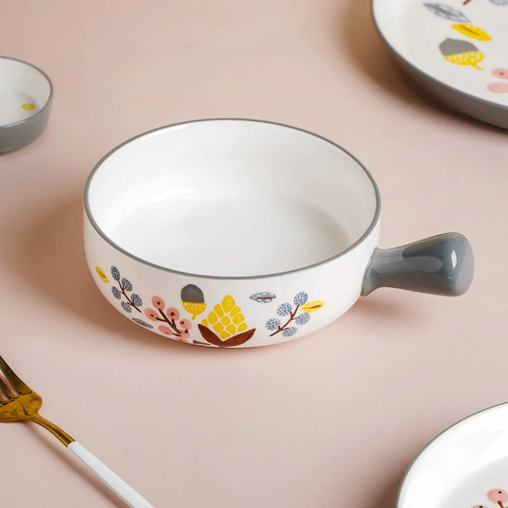 Bloom Grey 26 Piece Dinner Set For 6 - Image 9