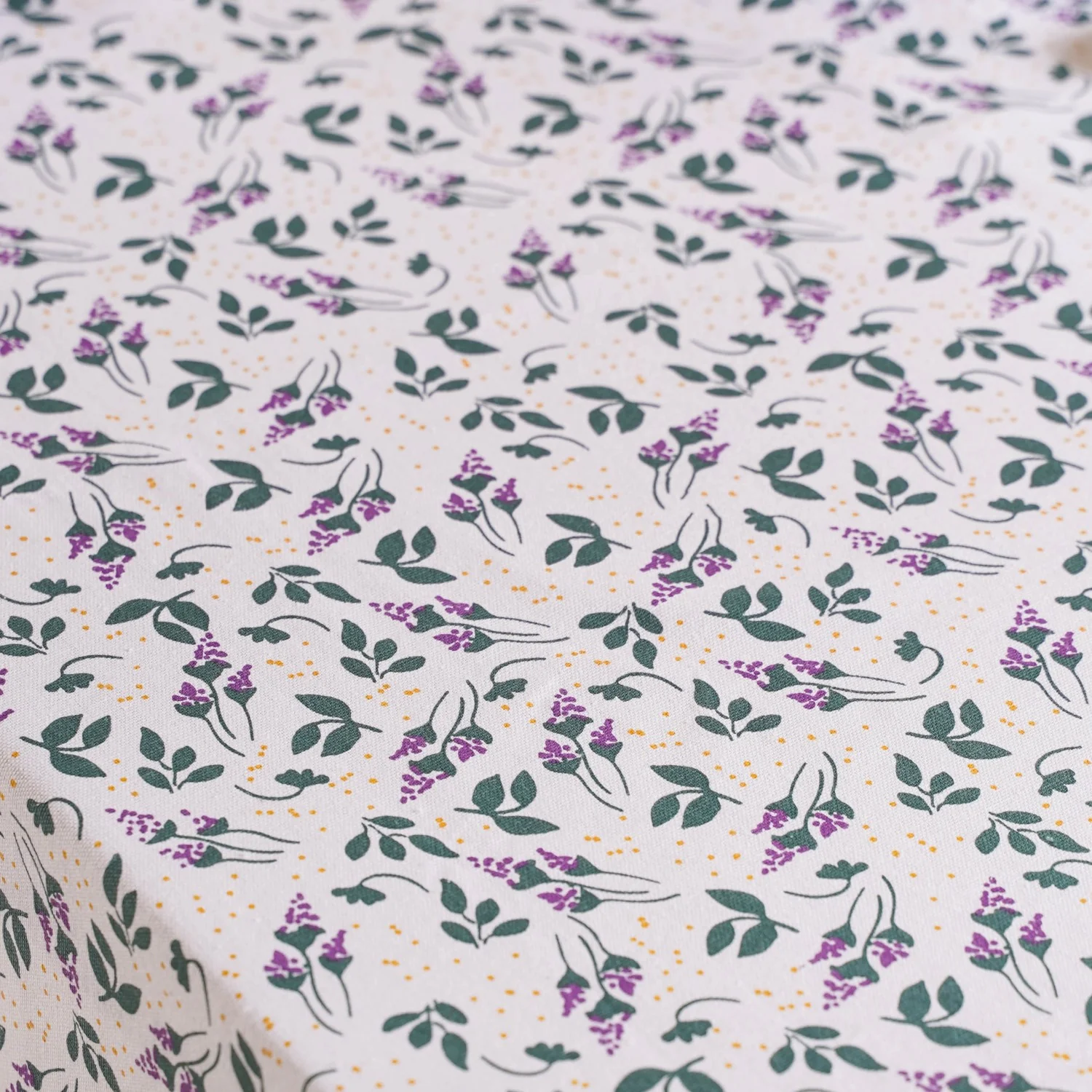 Blooming Lavender Premium Table Cover For 6 Seater 154 x 208cm - Image 6