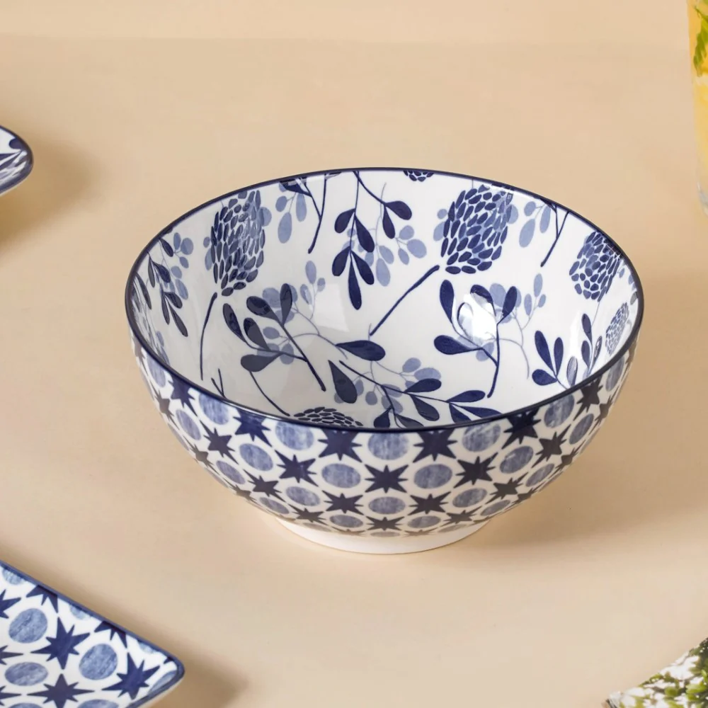 Blue 26 Piece Dinnerware Set For 6 - Image 15
