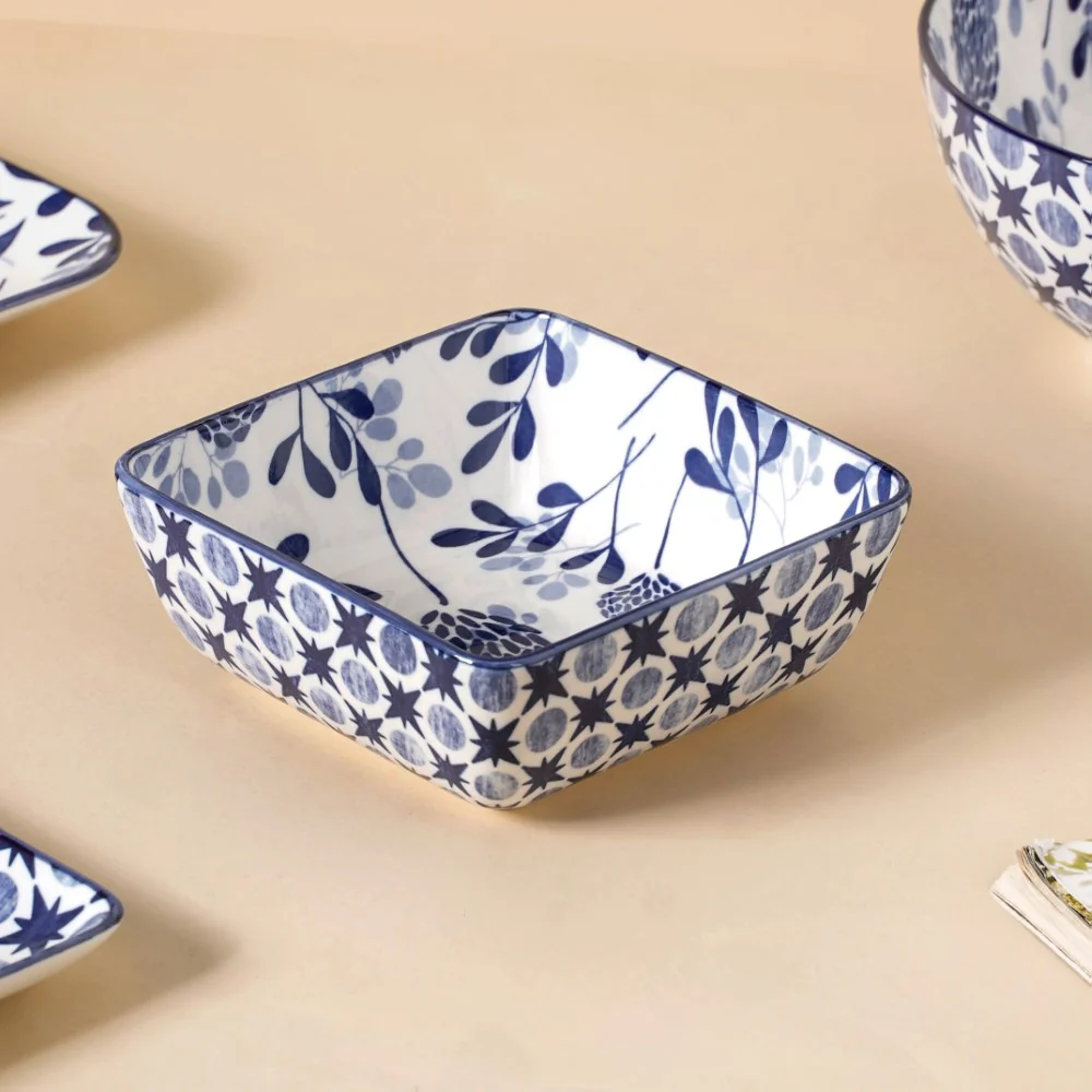 Blue 26 Piece Dinnerware Set For 6 - Image 7