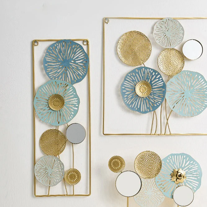 Blue And Golden Hanging Decor - Image 2