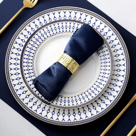 Blue And White Snack Plate - Image 2
