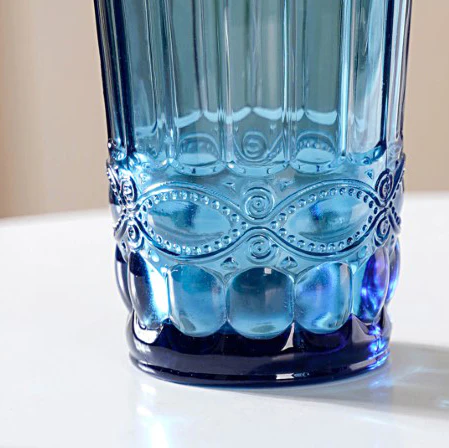 Blue Juice Glass Set of 4 - Image 6