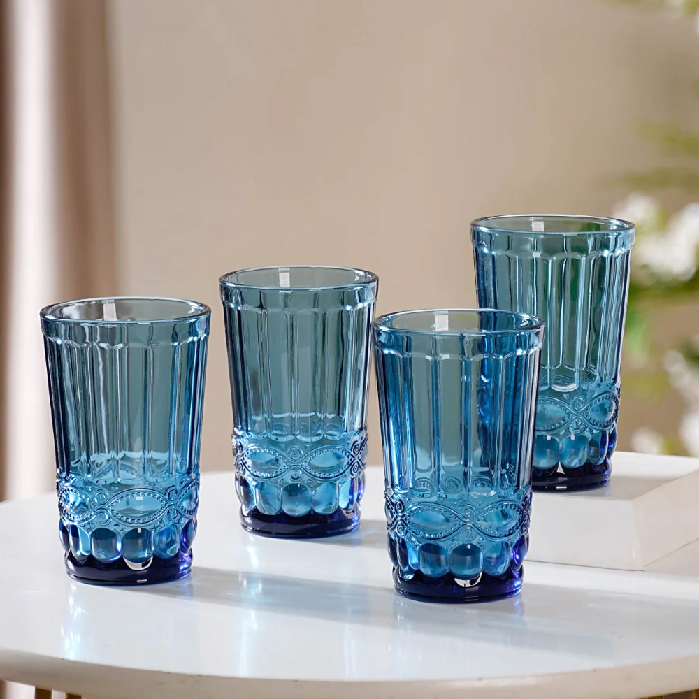 Blue Juice Glass Set of 4 - Image 8