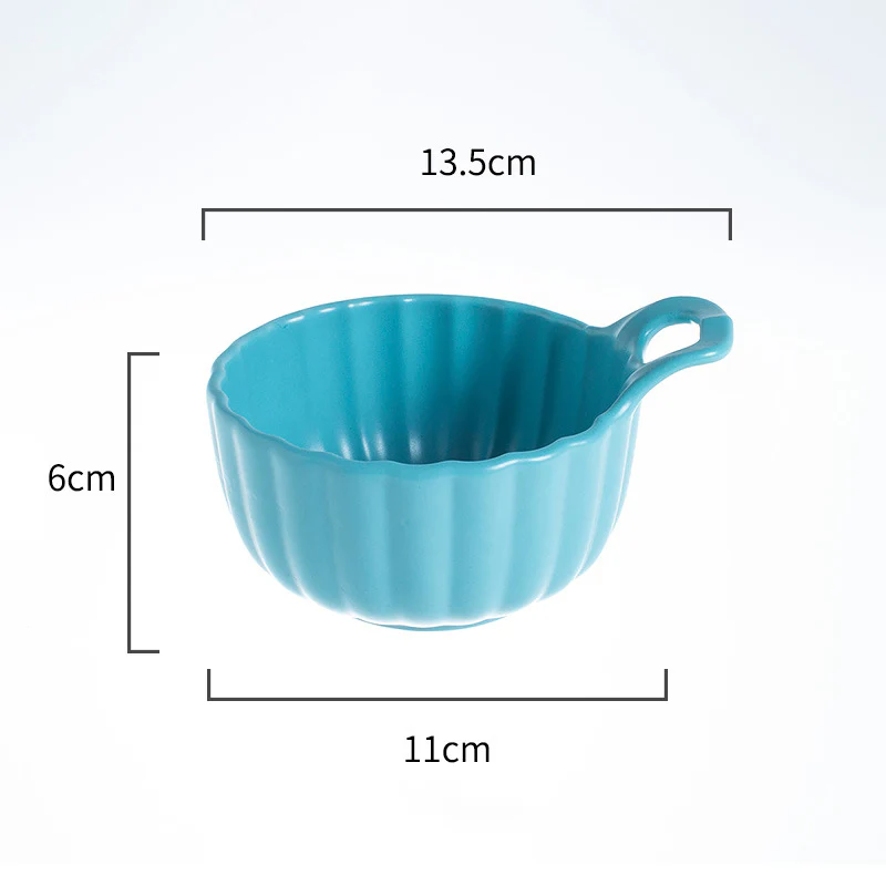 Blue Muffin Scallop Bowl 250 ml - Image 5