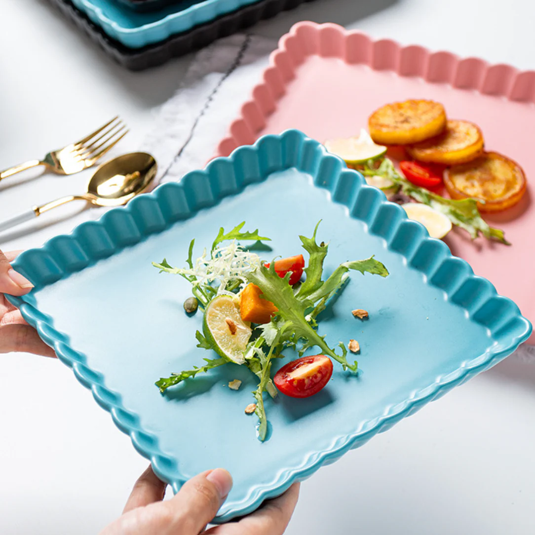 Blue Muffin Square Baking Tray 8 Inch - Image 3
