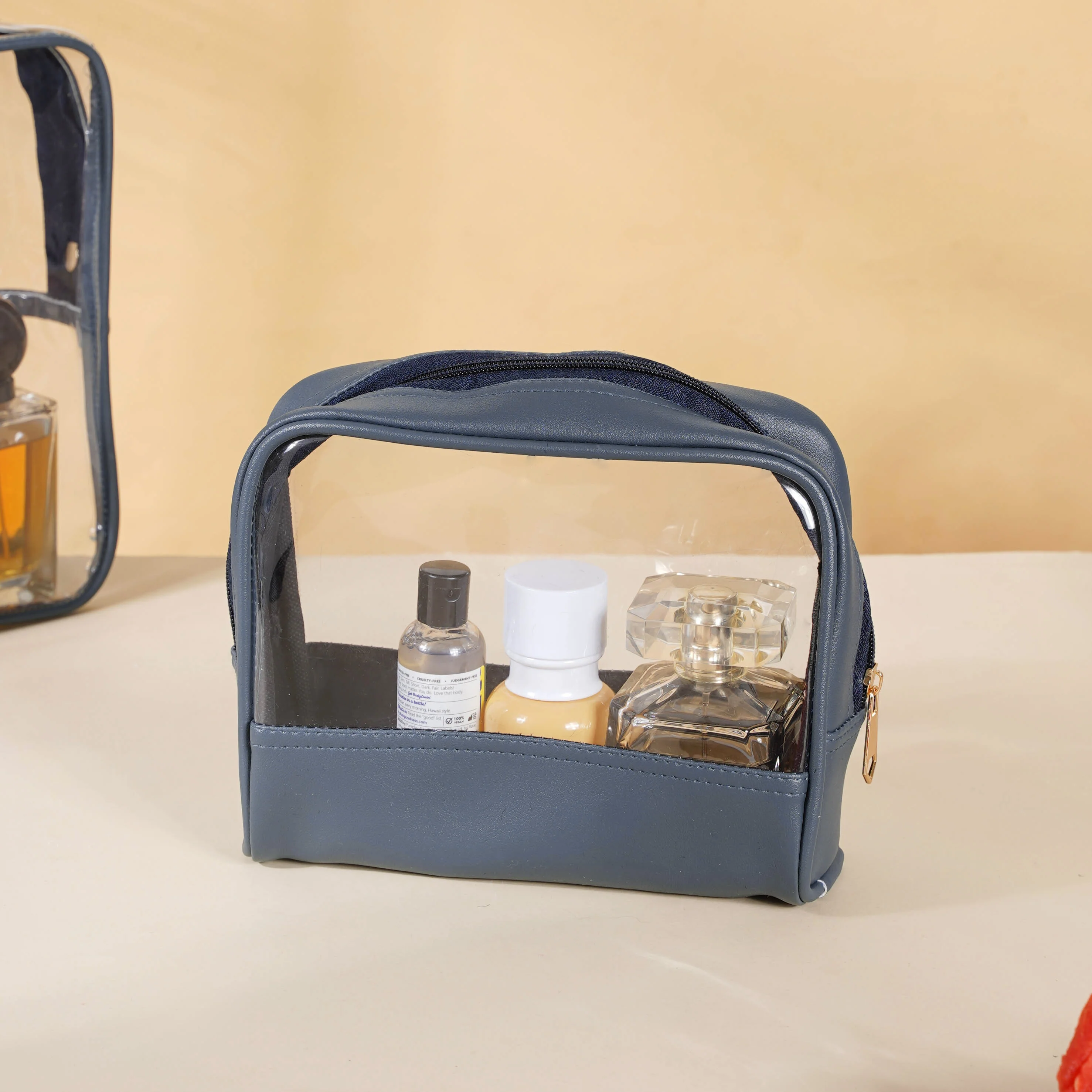 Bluish Grey Travel Kit Set of 4 - Image 5