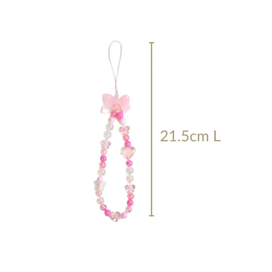 Blush And Bloom Phone Charm Strap - Image 4