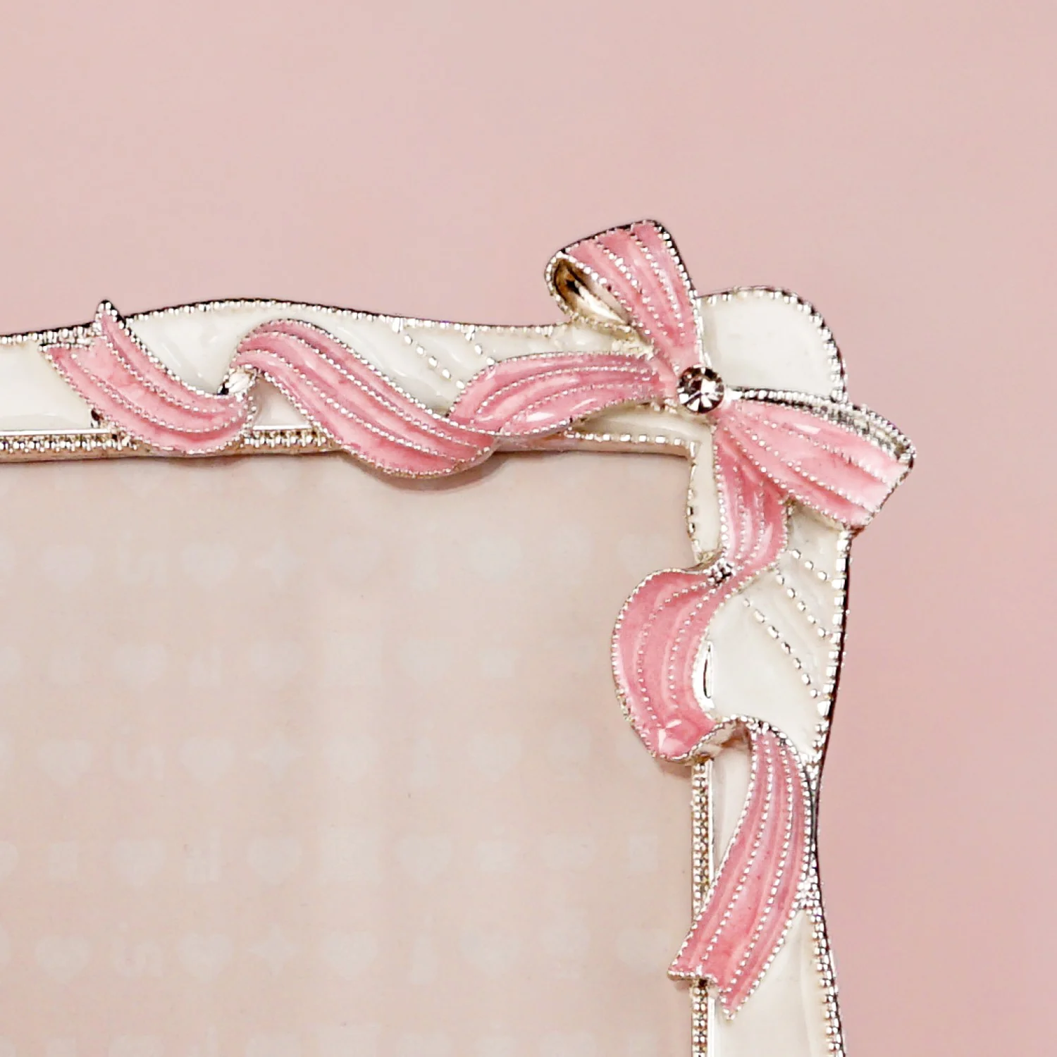 Blush Bow Photo Frame Small 10x15cm - Image 2