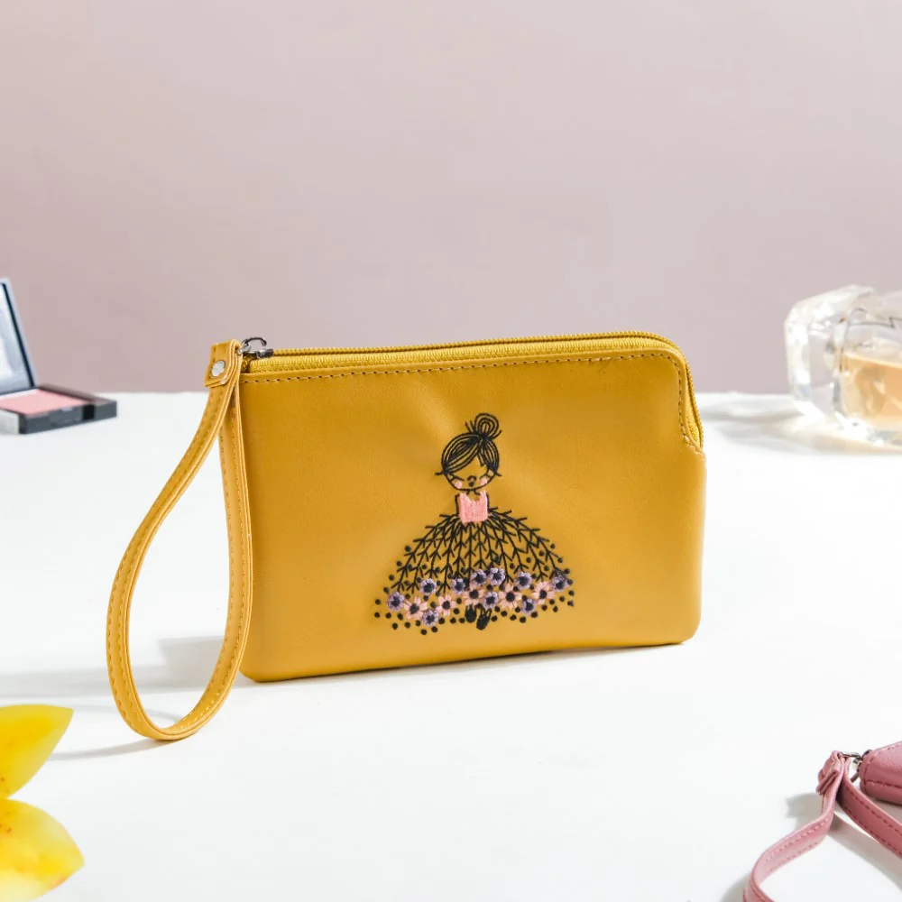 Blushing Ballerina Coin Purse Yellow - Image 3