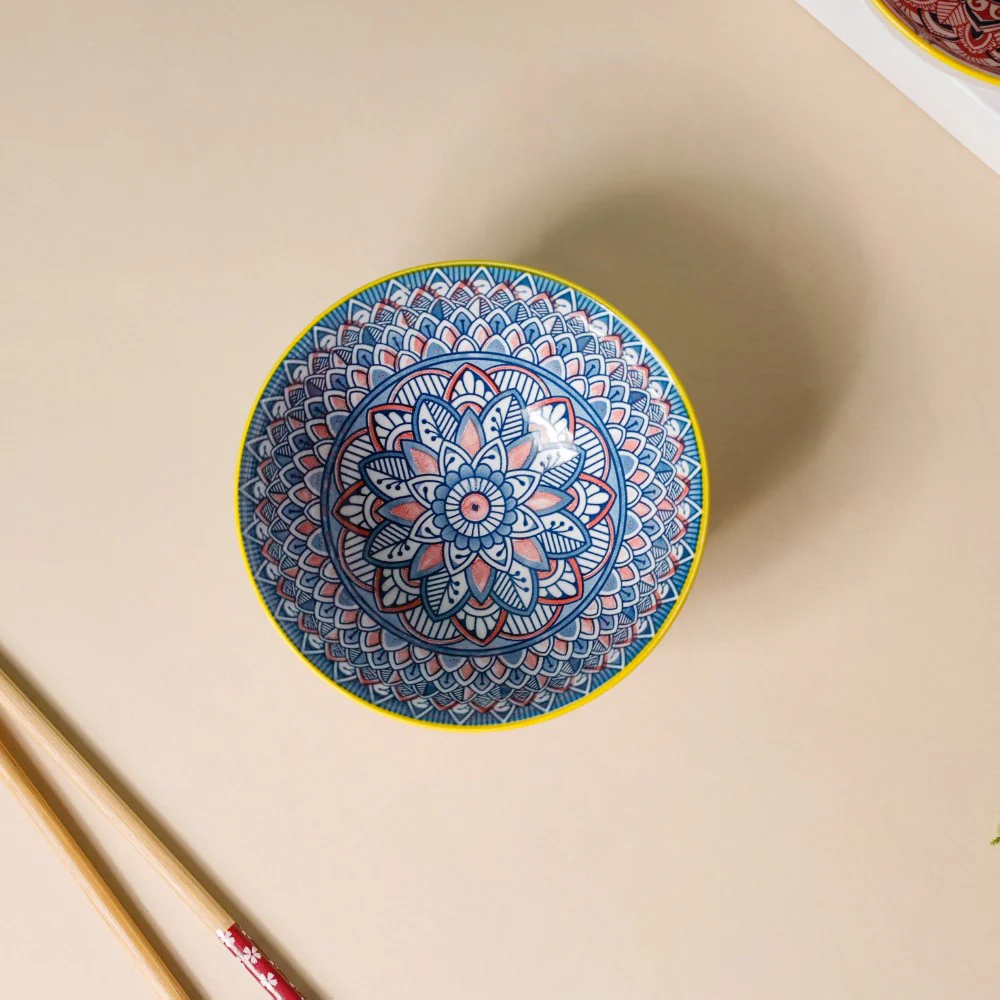 Bohemian Ramen Bowl Set of 2 - Image 10