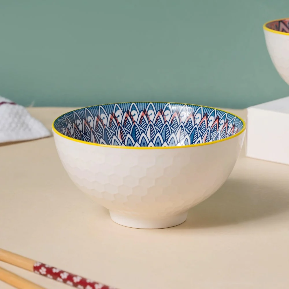 Bohemian Ramen Bowl Set of 2 - Image 5