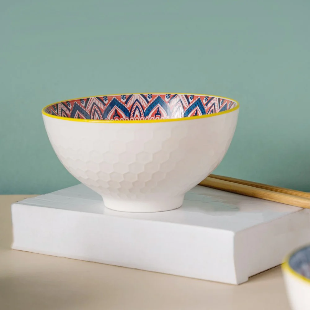 Bohemian Ramen Bowl Set of 2 - Image 8
