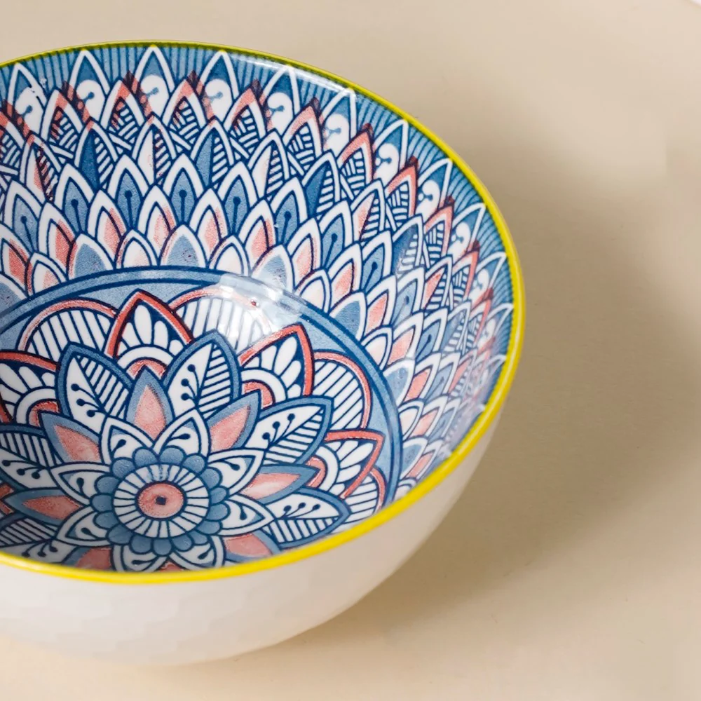 Bohemian Ramen Bowl Set of 2 - Image 9