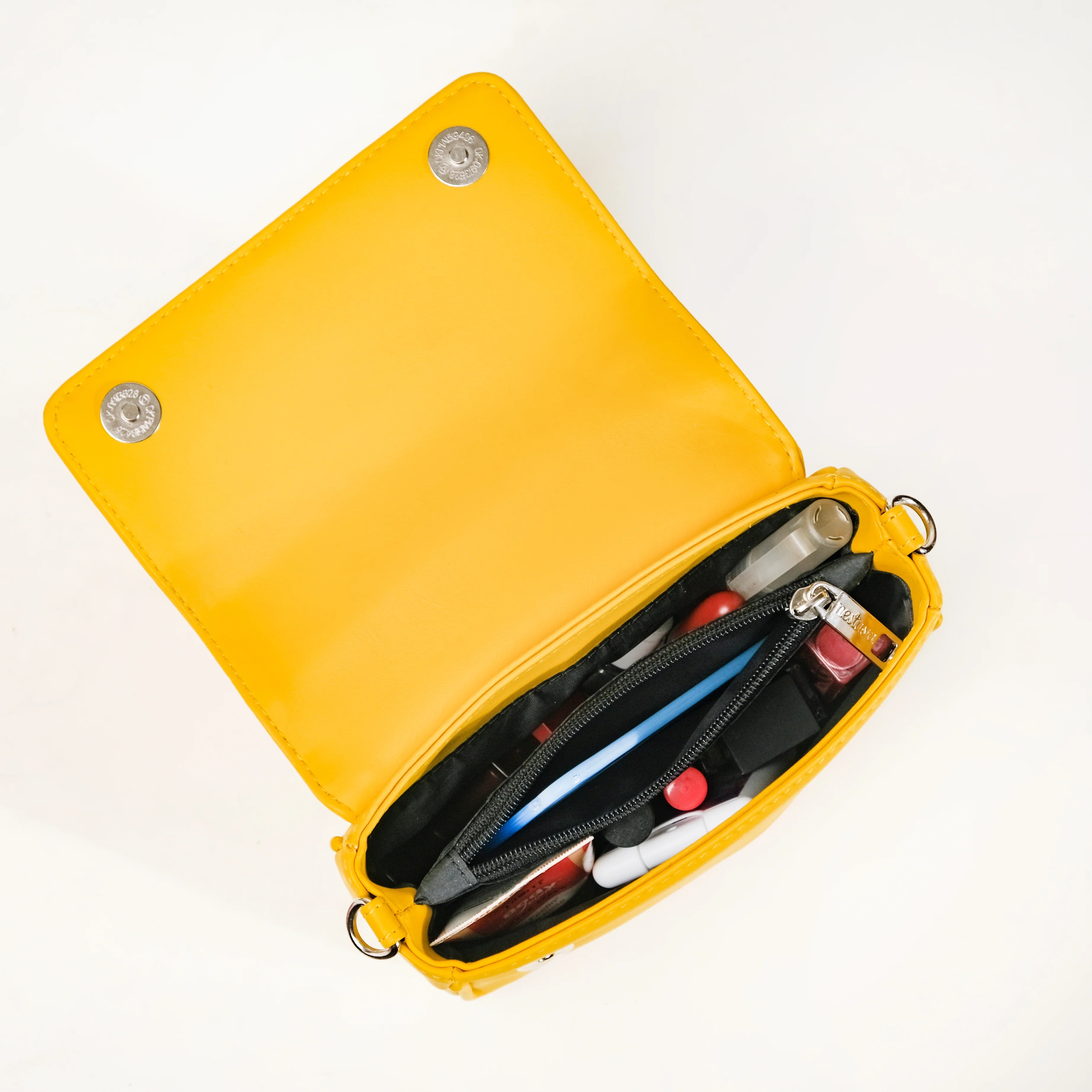Brio Bold Bright Shoulder Bag Yellow - Image 12