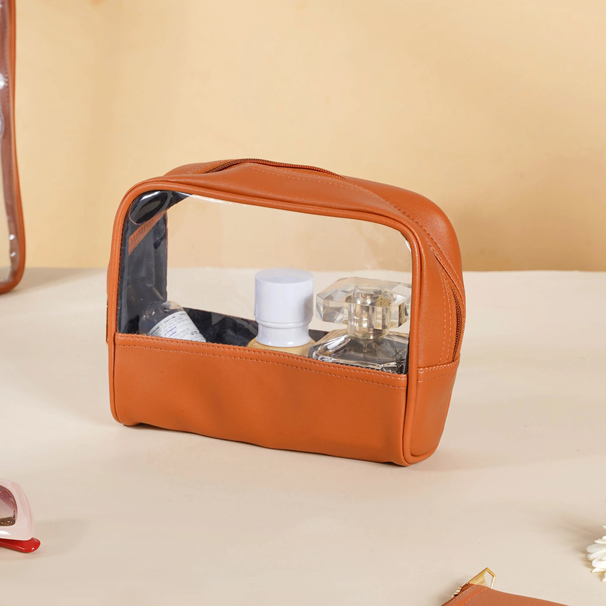 Brown Travel Kit Set of 4 - Image 7
