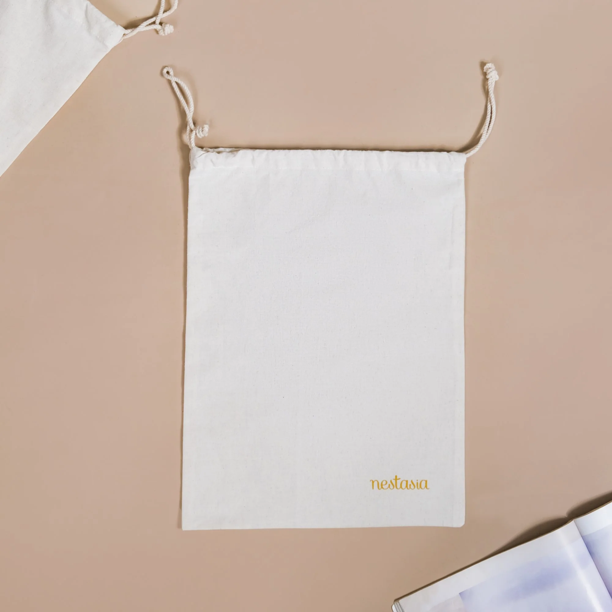 Canvas Shoe Storage Bag Set Of 6 - Image 6