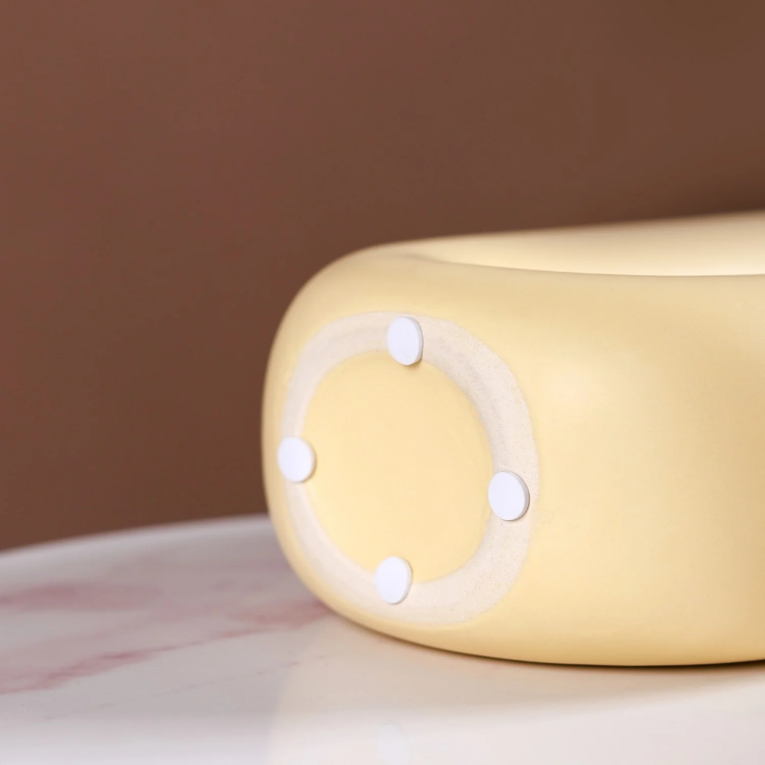 Capsule Donut Vase Pastel Yellow - Image 10