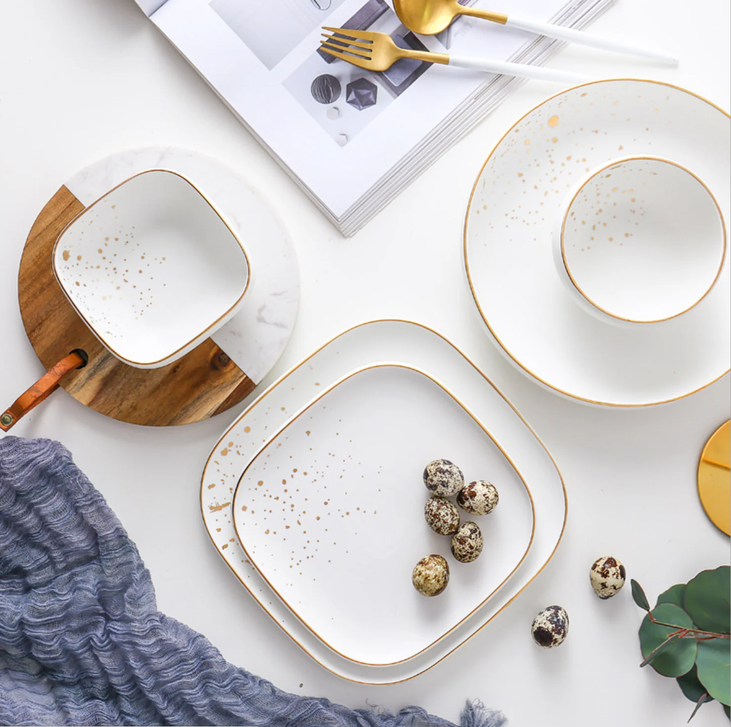 CARA 2 part bowl - classic white - Image 2