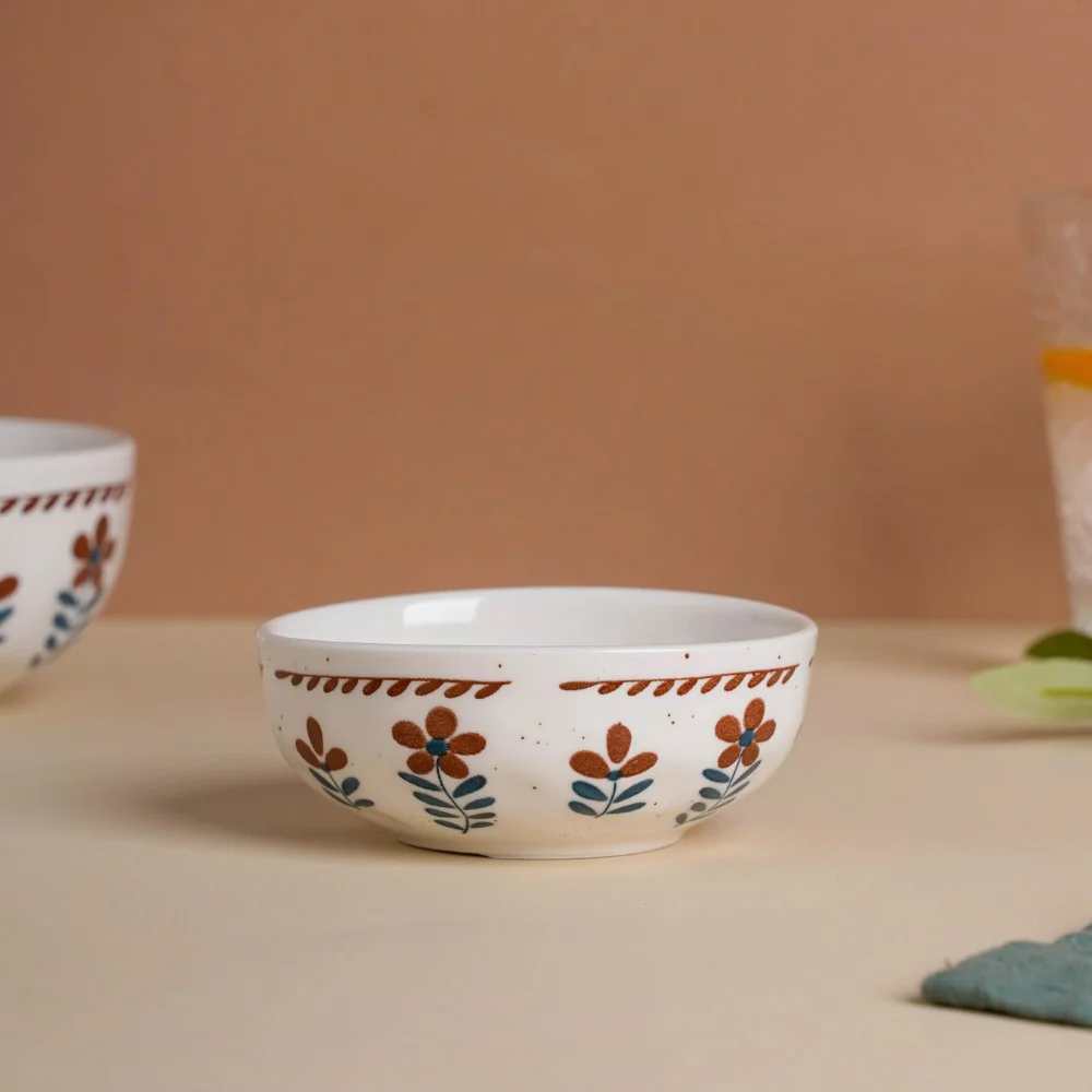 Carmella Floral Round Dip Bowl 100 ml - Image 6