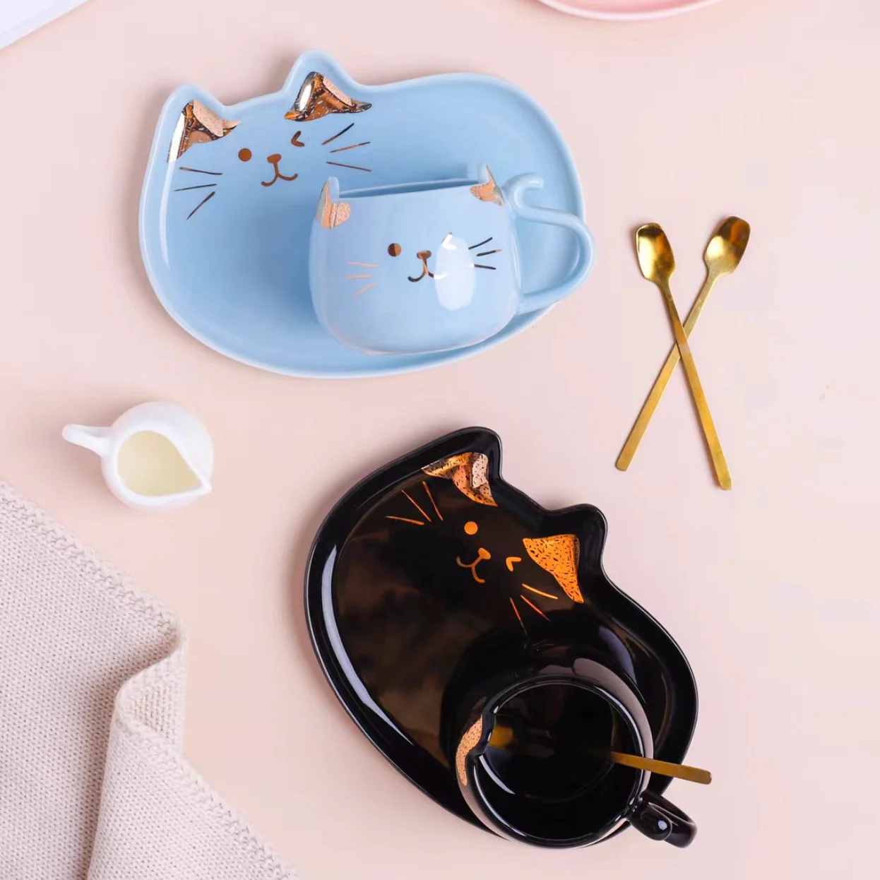 Cat Mug And Plate - Image 4