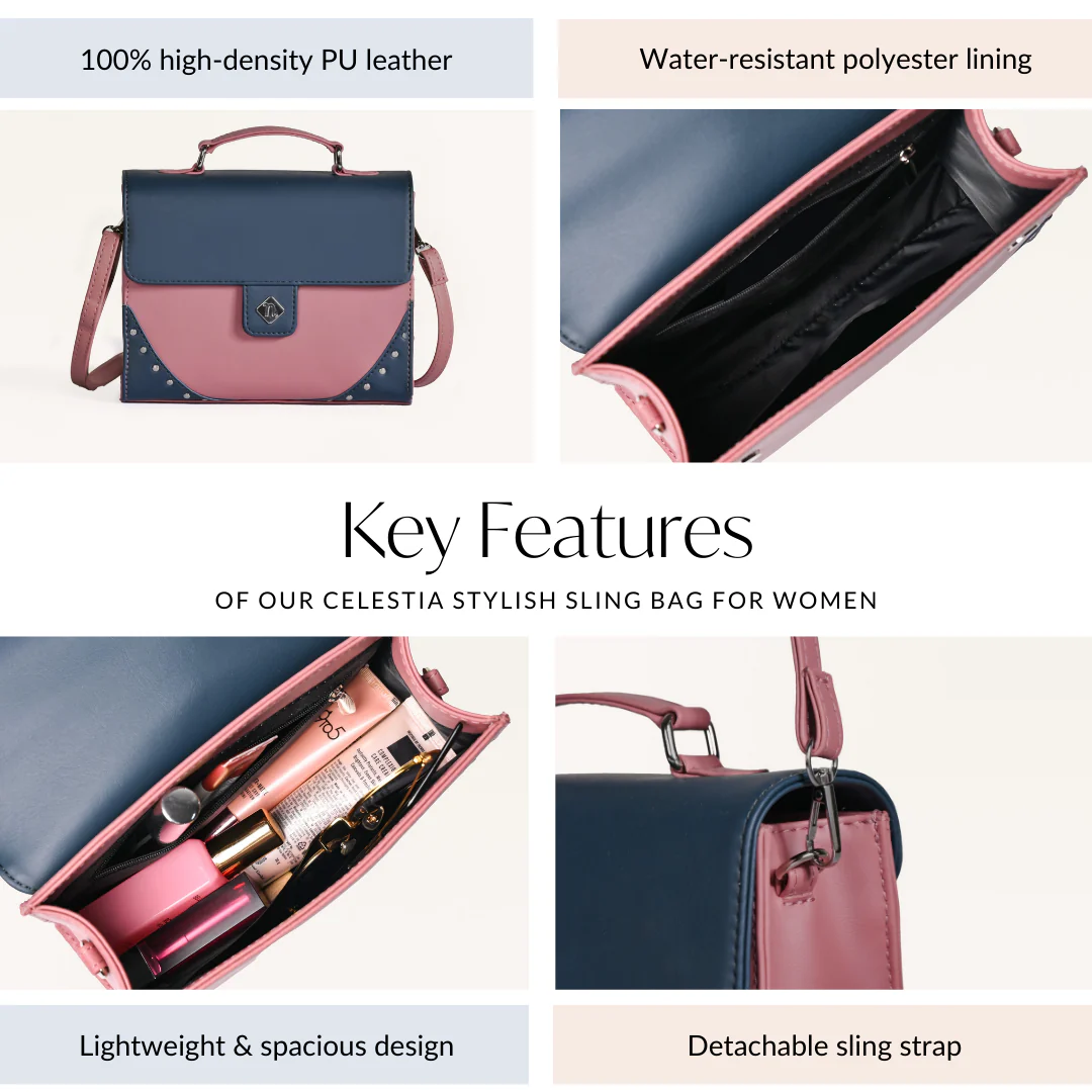 Celestia Stylish Sling Bag For Women - Image 4