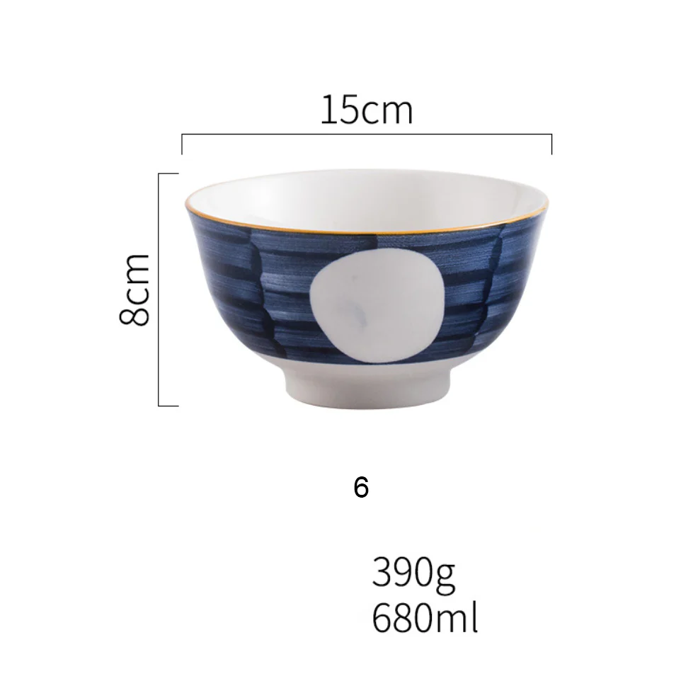 Ceramic Bowls Nitori 680 ml - Image 30