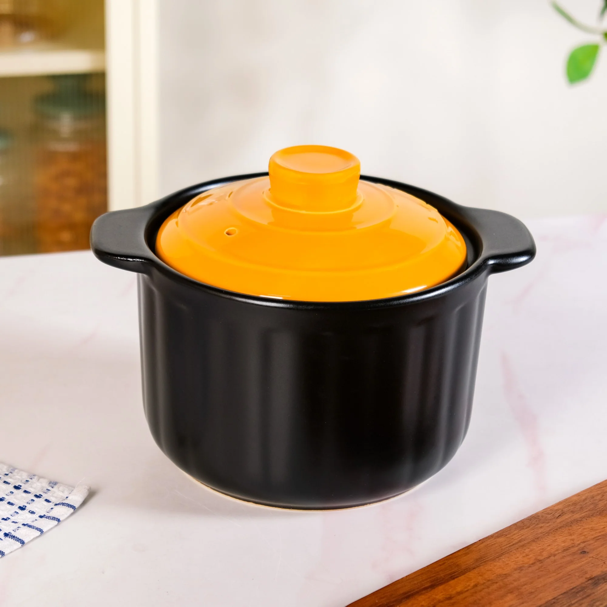 Ceramic Braising Cookpot 3800ml - Image 10