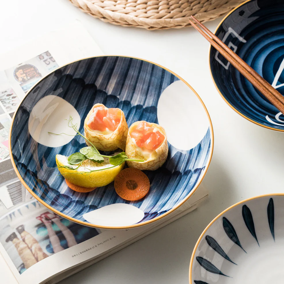 Nitori Ceramic Deep Plate Large 8inch - Image 10