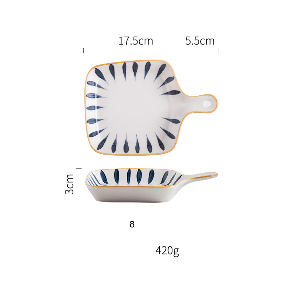 Ceramic Plate With Handle Nitori - Image 15