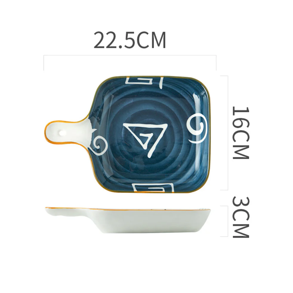 Ceramic Plate With Handle Nitori - Image 16